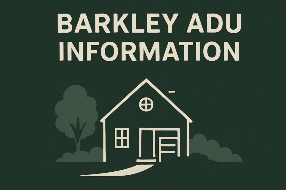 Barkley ADU Information