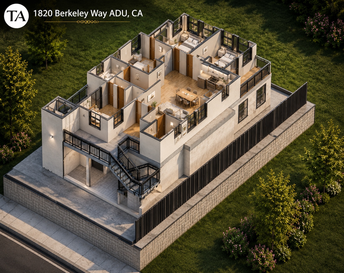 1820 Berkeley way ADU, CA