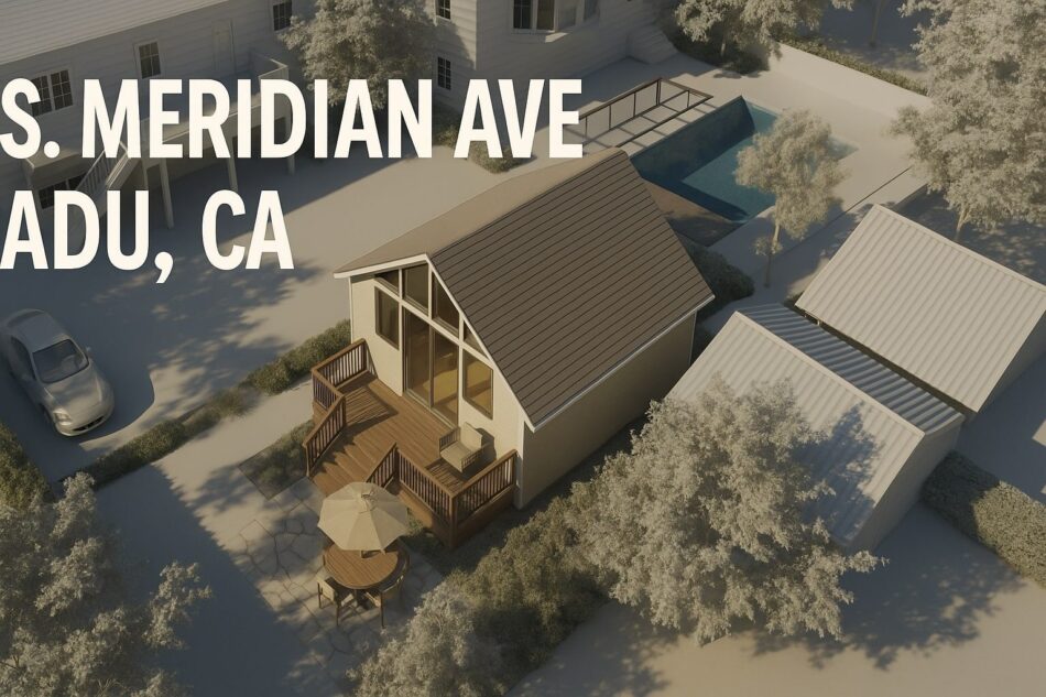 S. Meridine Ave ADU,CA