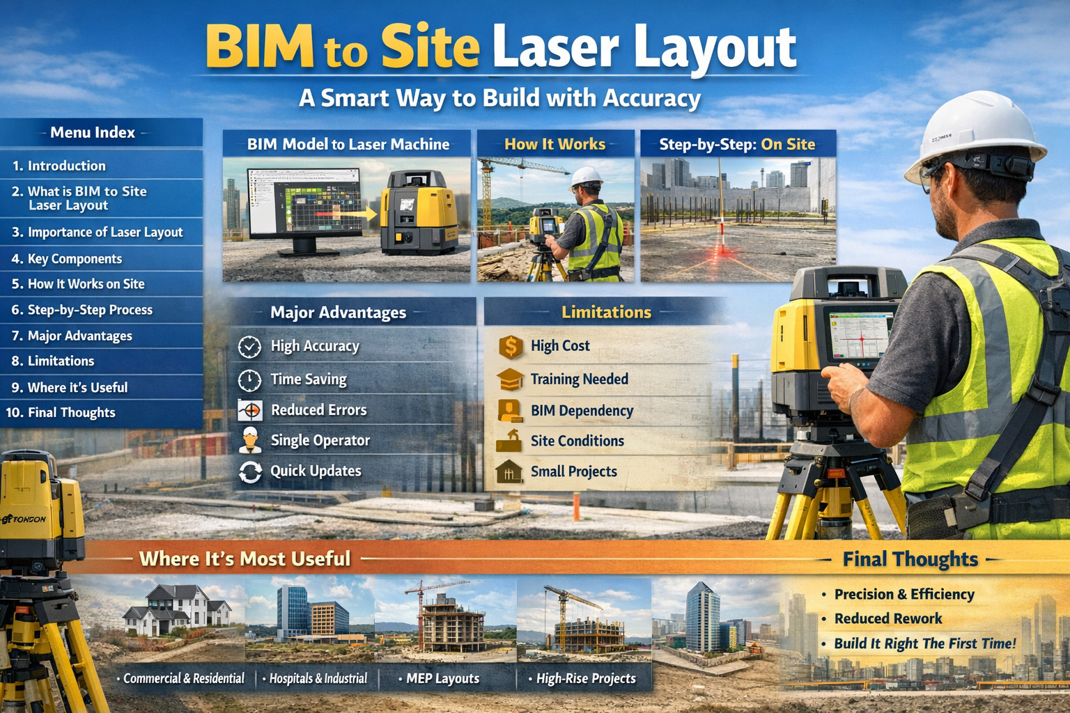 BIM to Site Laser Layout